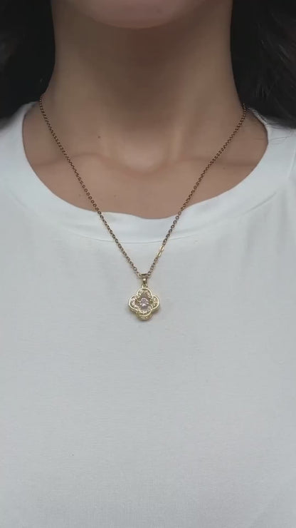 Lucky 2.0 - Dancing Crystal Necklace